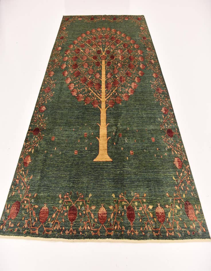 Detail image of  6' 6 x 10' 3  Hand Knotted Ariana Ziegler Wool Rug