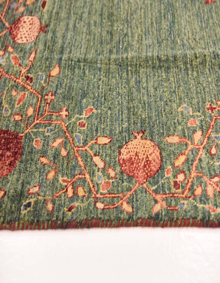 Detail image of  6' 6 x 10' 3  Hand Knotted Ariana Ziegler Wool Rug