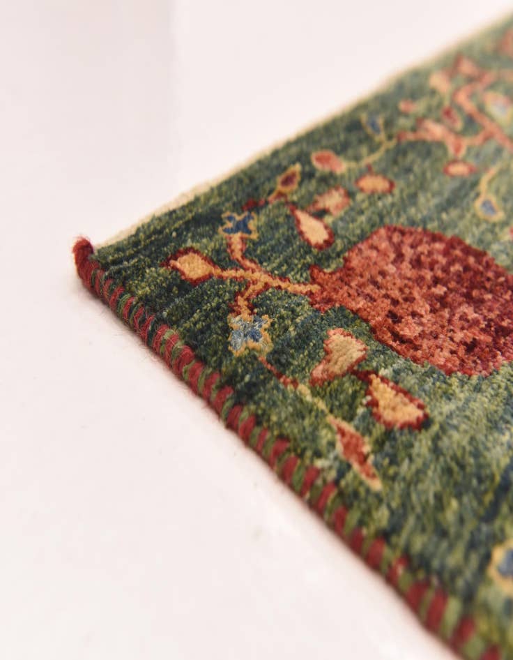 Detail image of  6' 6 x 10' 3  Hand Knotted Ariana Ziegler Wool Rug