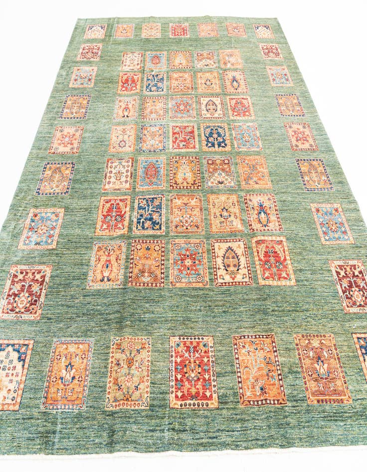 Detail image of  8' 1 x 9' 9  Hand Knotted Ariana Ziegler Rug