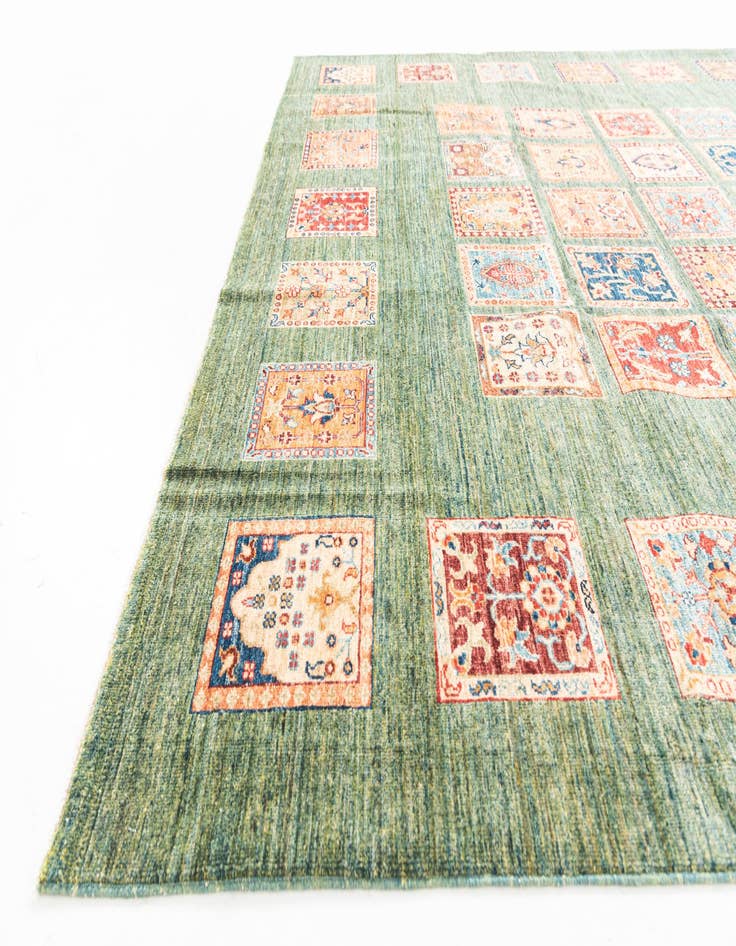 Detail image of  8' 1 x 9' 9  Hand Knotted Ariana Ziegler Rug