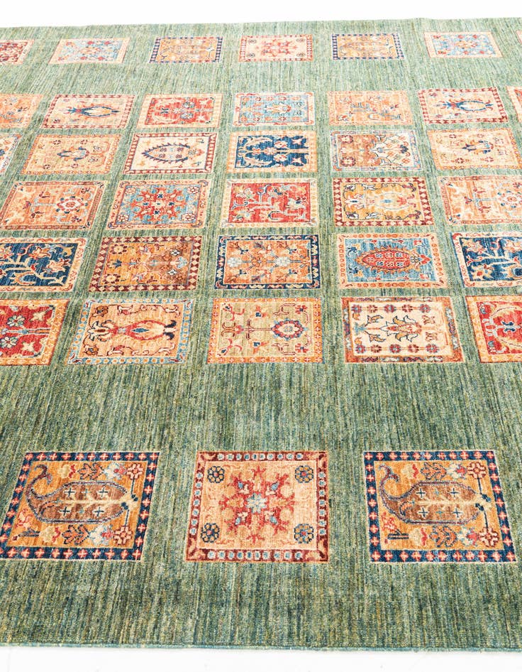 Detail image of  8' 1 x 9' 9  Hand Knotted Ariana Ziegler Rug