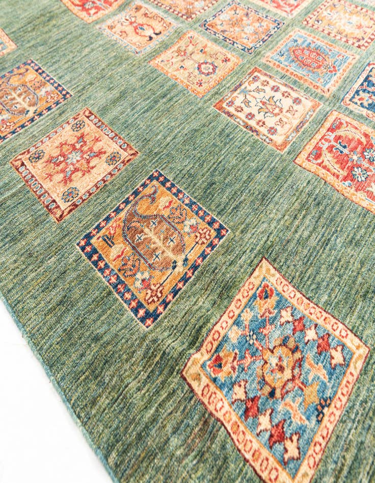 Detail image of  8' 1 x 9' 9  Hand Knotted Ariana Ziegler Rug