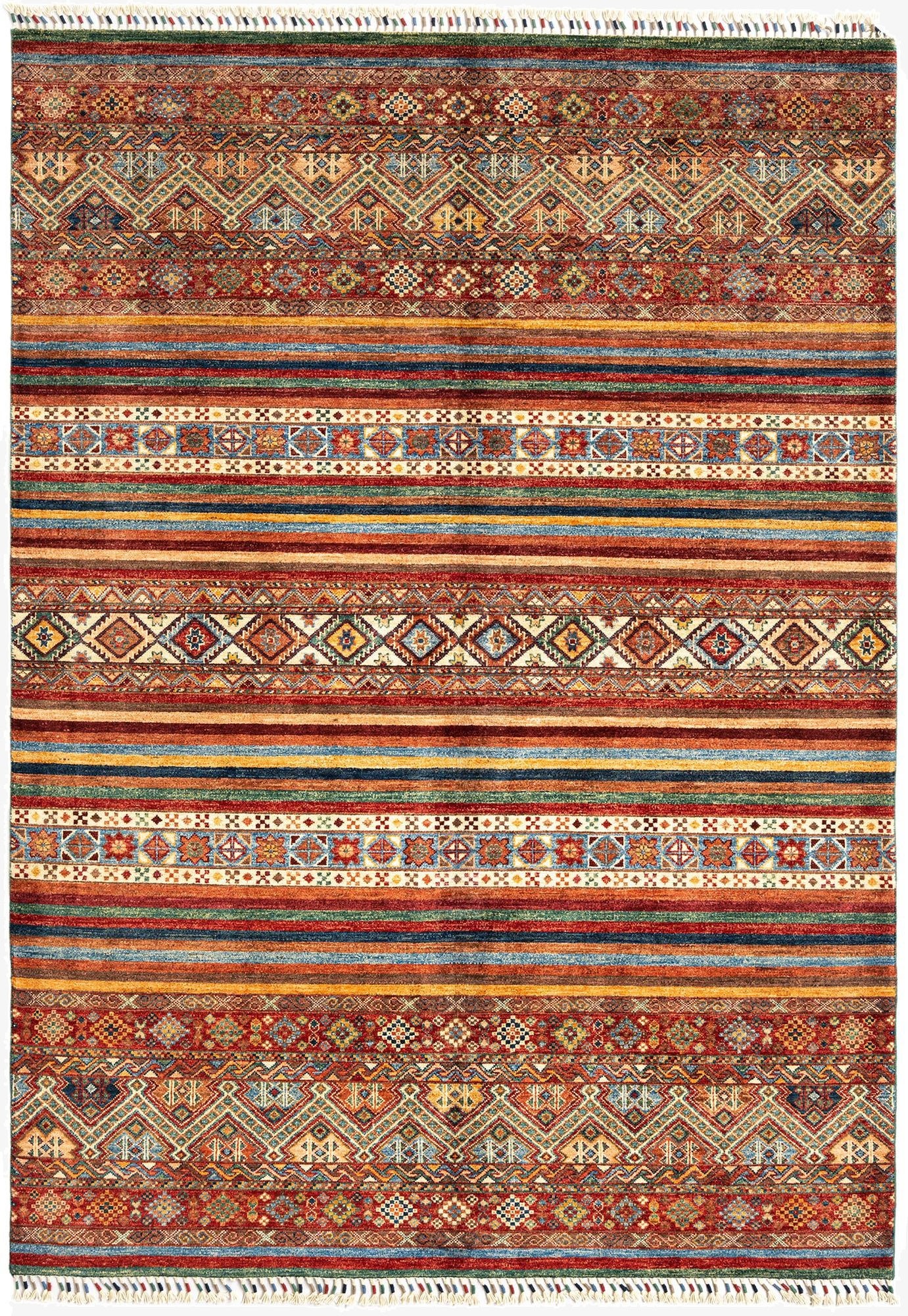  5' 8 x 8' Ariana Ziegler Wool Rug