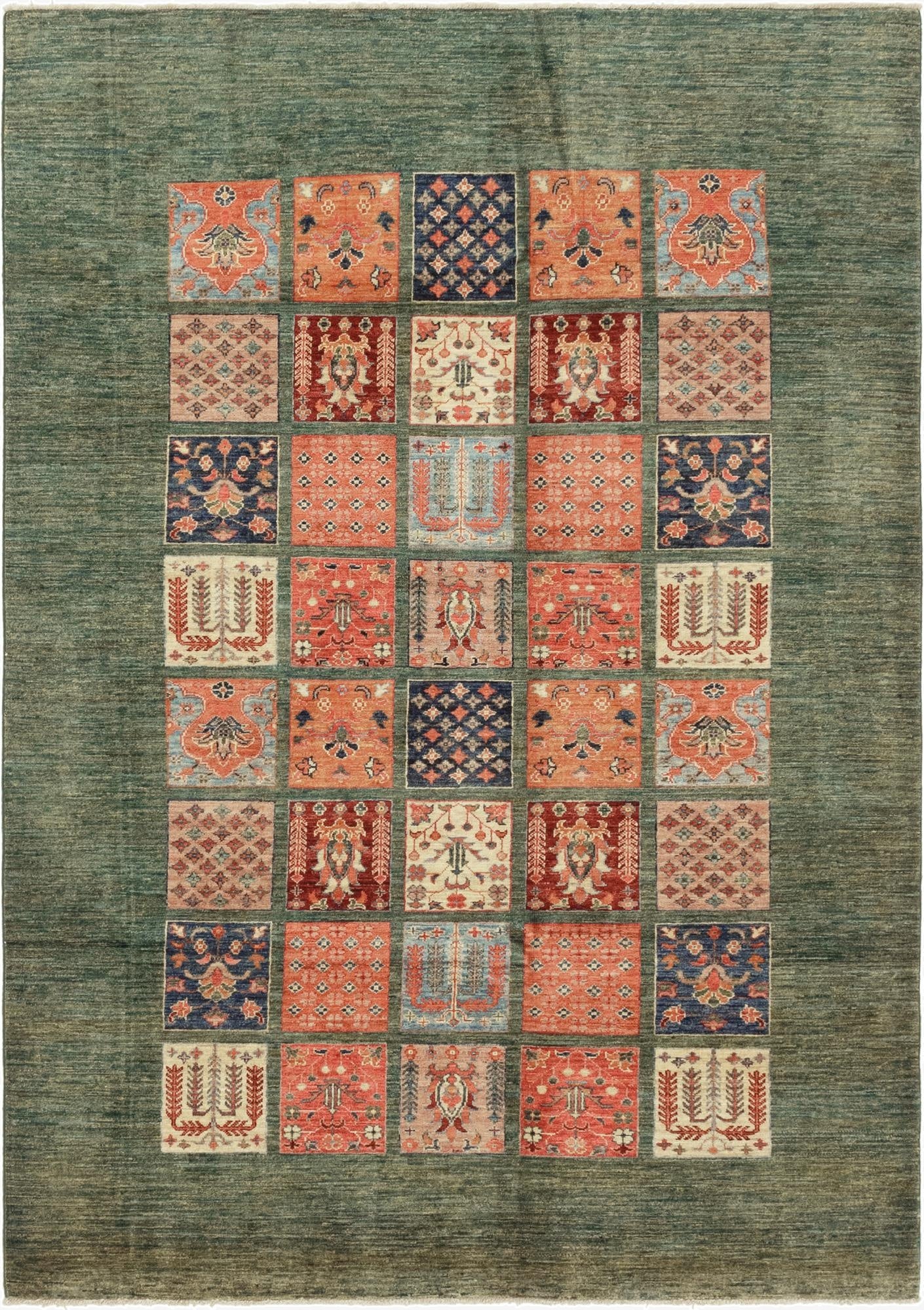  5' 9 x 8' 2  Hand Knotted Ariana Ziegler Rug