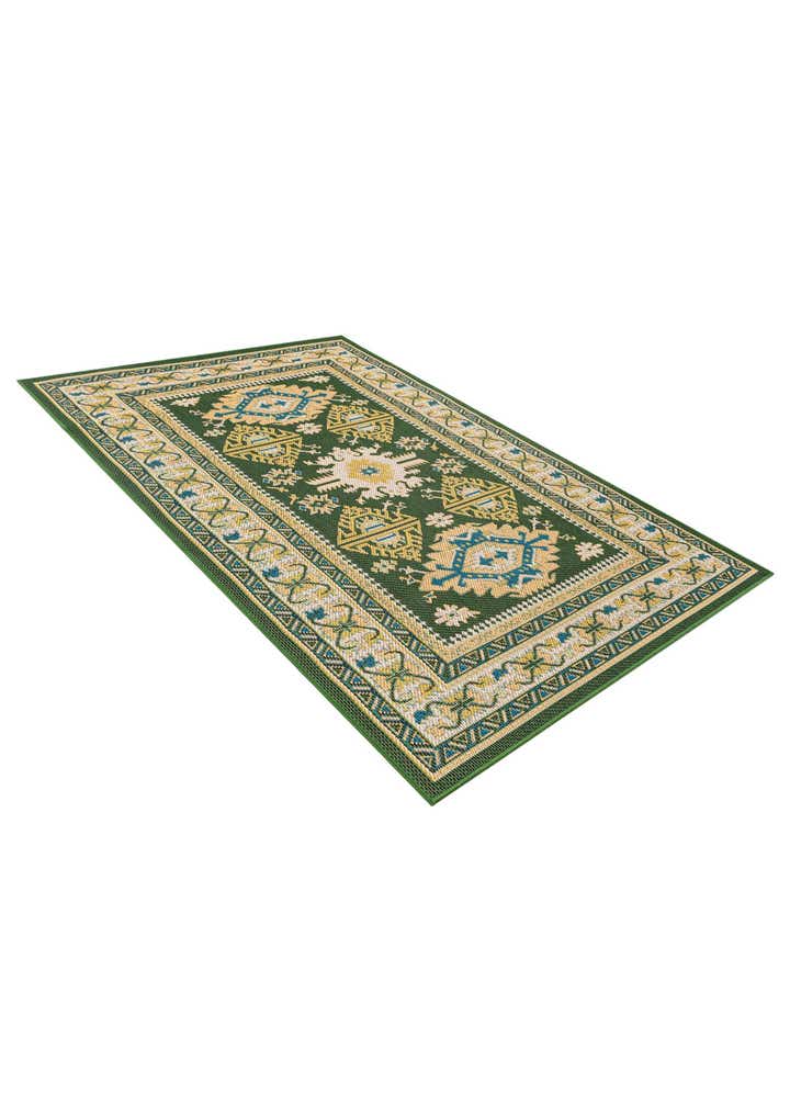 5' 3 x 8'  Washable Baja Indoor / Outdoor Rug