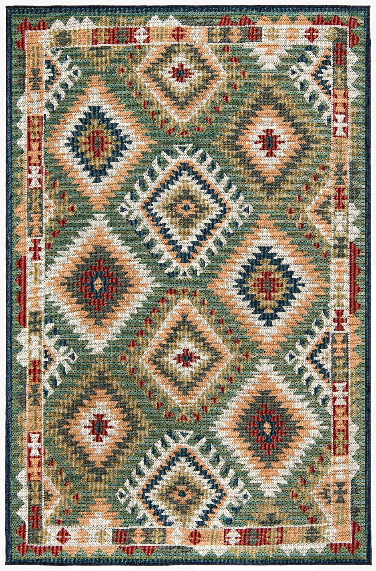  6' x 9'  Washable Baja Indoor / Outdoor Rug