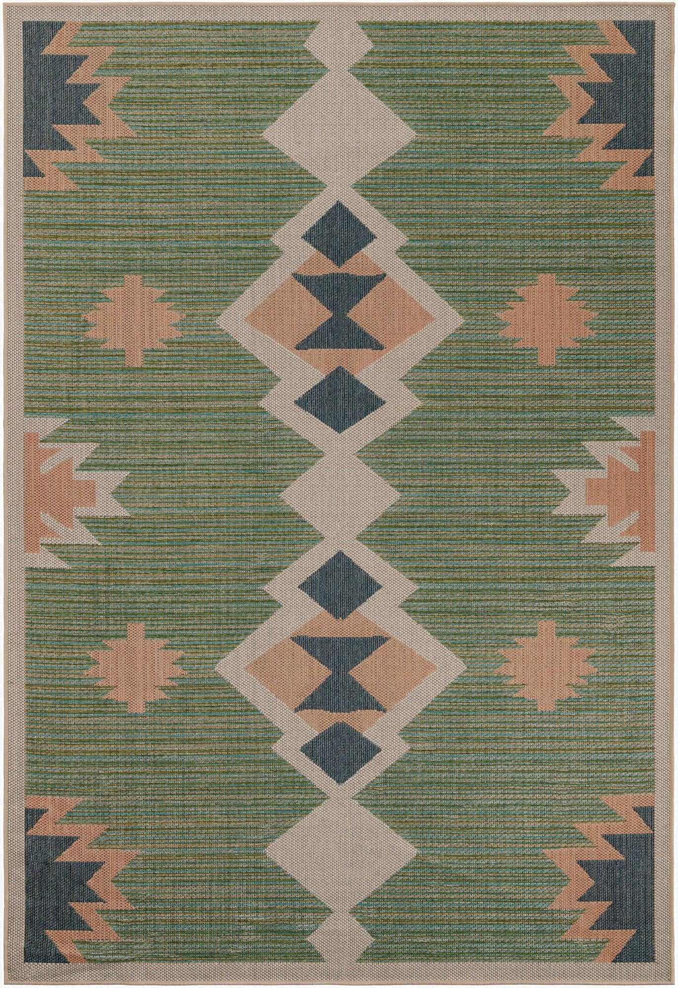  7' x 10'  Washable Baja Indoor / Outdoor Rug