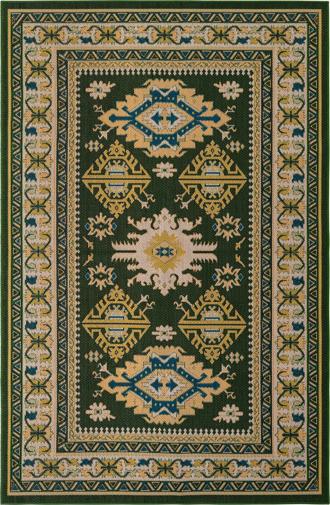  6' x 9'  Washable Baja Indoor / Outdoor Rug