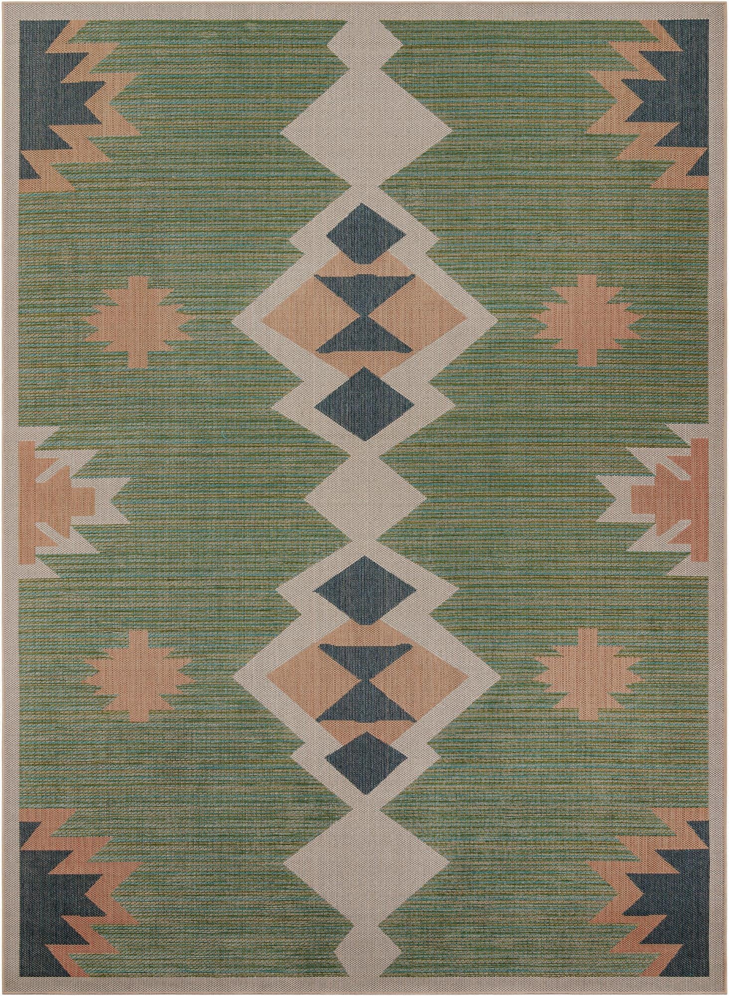  10' x 13'  Washable Baja Indoor / Outdoor Rug