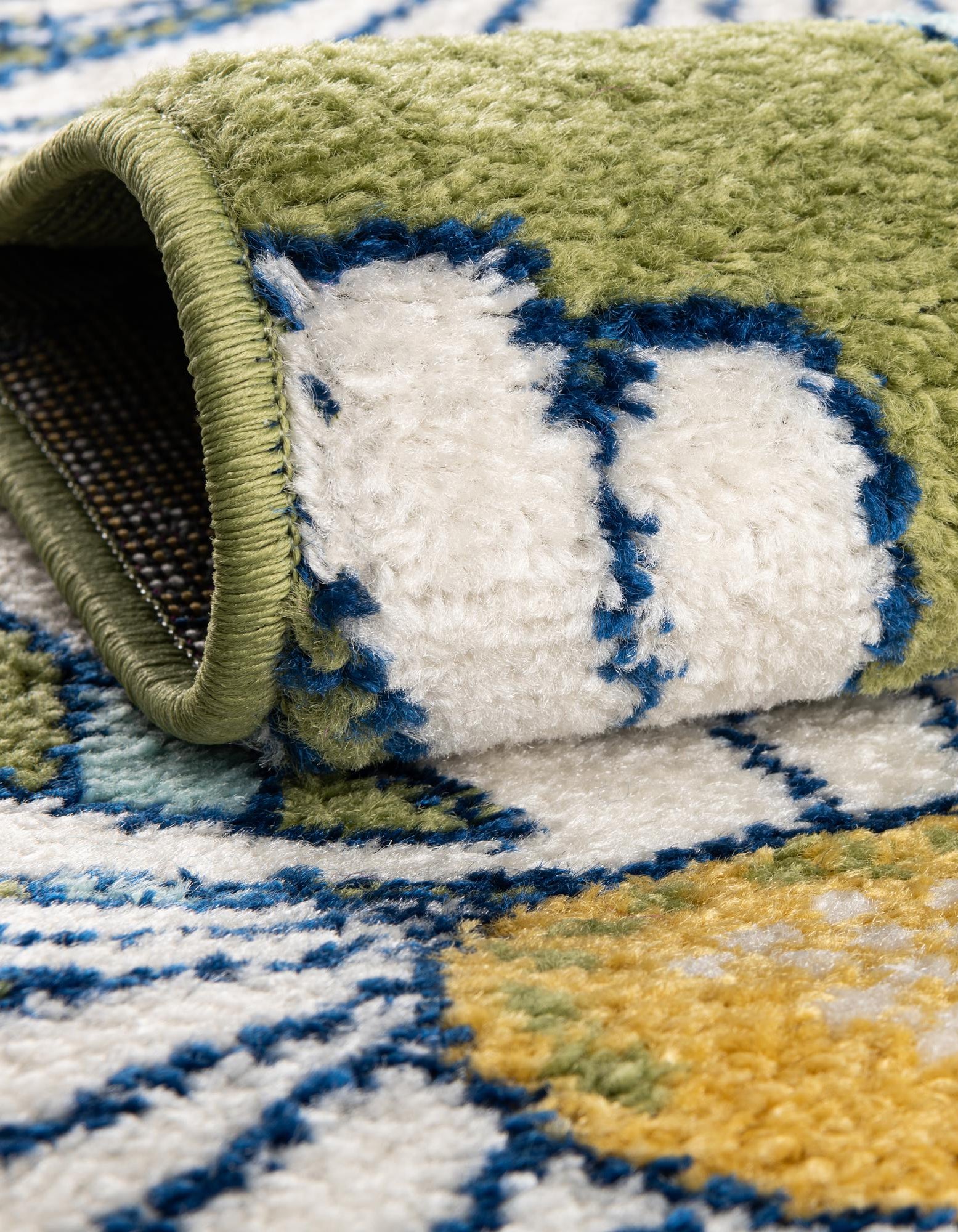 Green 7' 10 x 10' Bloom Rug | Rugs.com