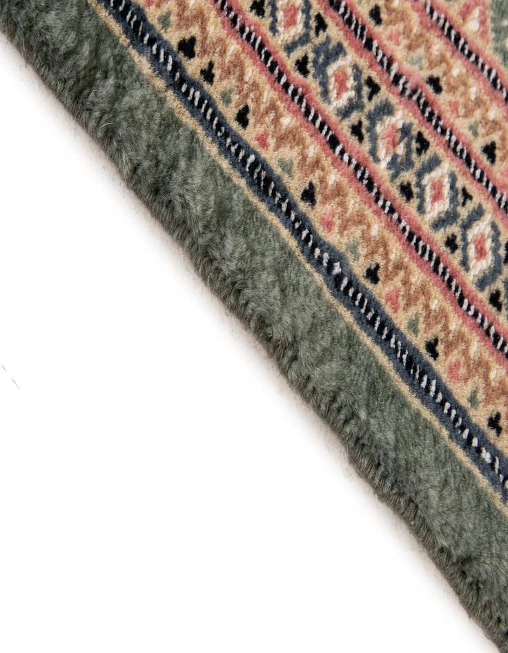 Detail image of  4' 2 x 5' 6  Hand Knotted Bokhara Oriental Rug