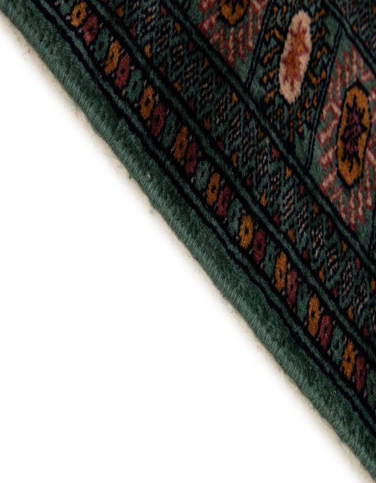 Detail image of  3' x 4' 11  Hand Knotted Bokhara Oriental Wool Rug