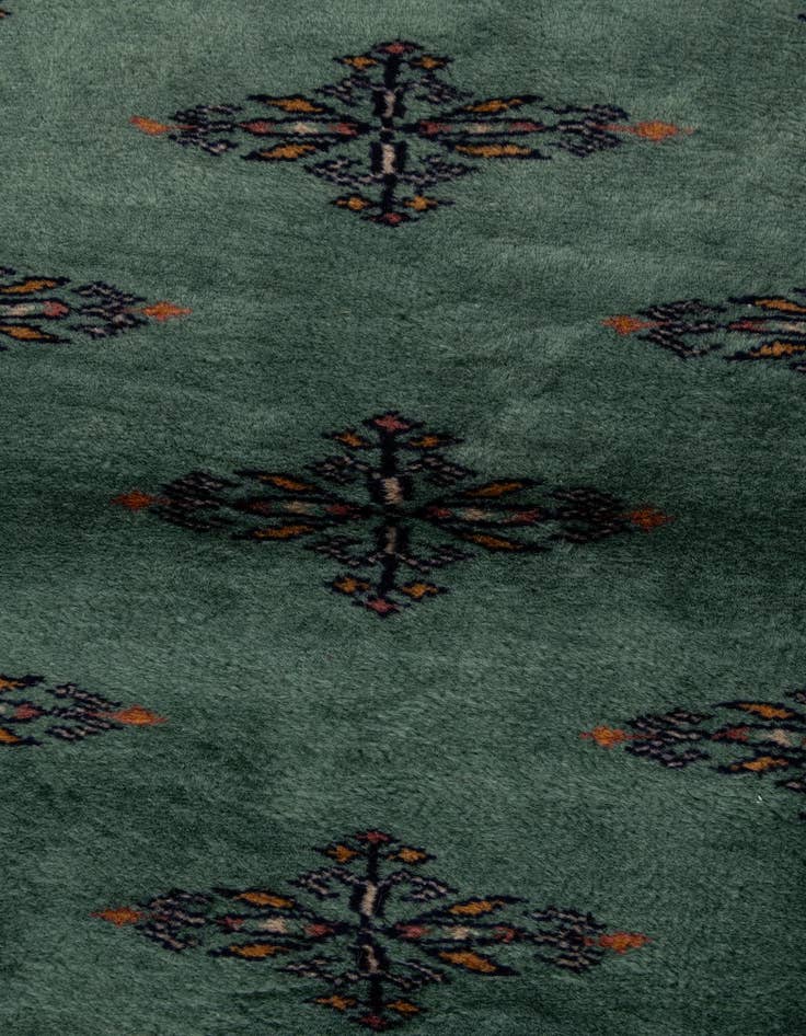 Detail image of  3' x 4' 11  Hand Knotted Bokhara Oriental Wool Rug