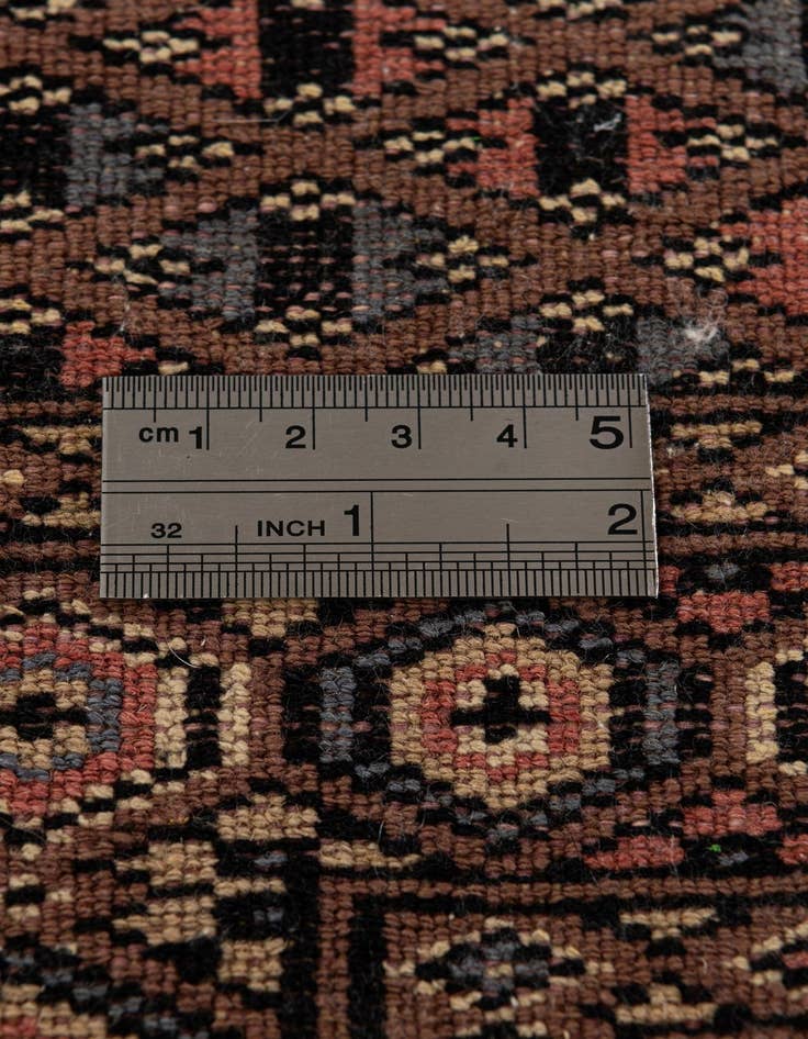 Detail image of  2' 1 x 3' 2  Hand Knotted Bokhara Oriental Wool Rug