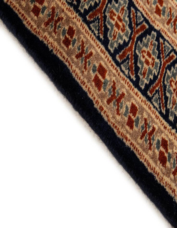 Detail image of  2' 9 x 4' 4  Hand Knotted Bokhara Oriental Wool Rug