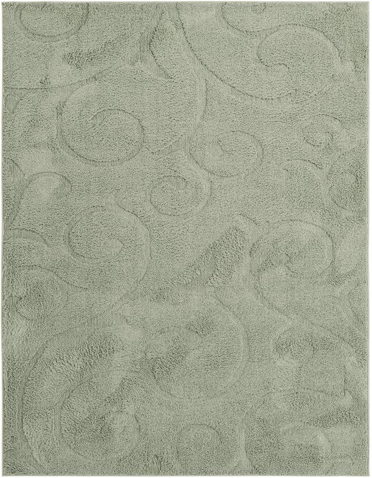 Detail image of 5' x 8' Botanical Shag Rug