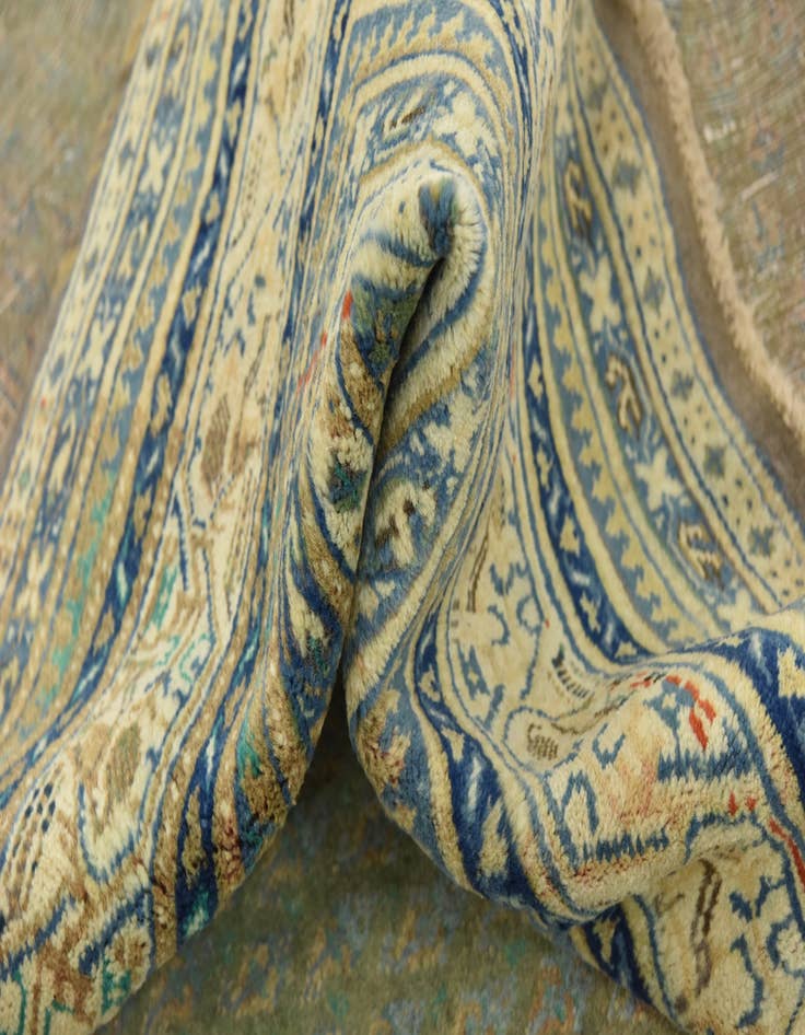 Detail image of  7' x 10'  Hand Knotted Botemir Persian Wool Rug