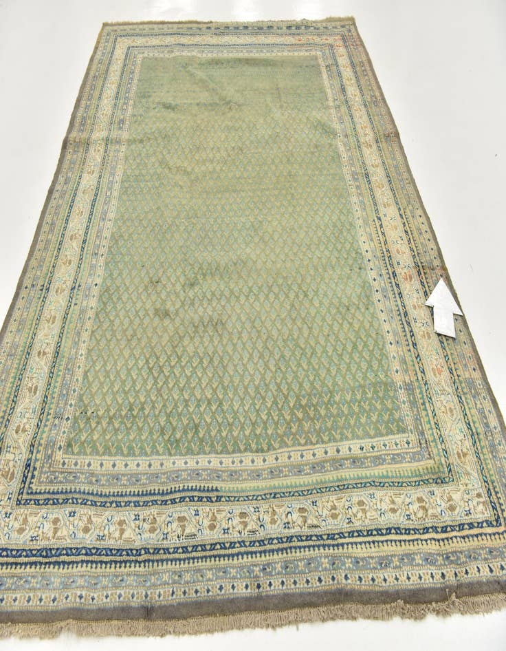 Detail image of  7' x 10'  Hand Knotted Botemir Persian Wool Rug