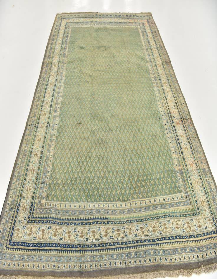 Detail image of  7' x 10'  Hand Knotted Botemir Persian Wool Rug