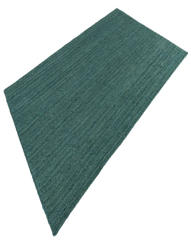 Detail image of  5' 3 x 8'  Hand Braided Jute Rug