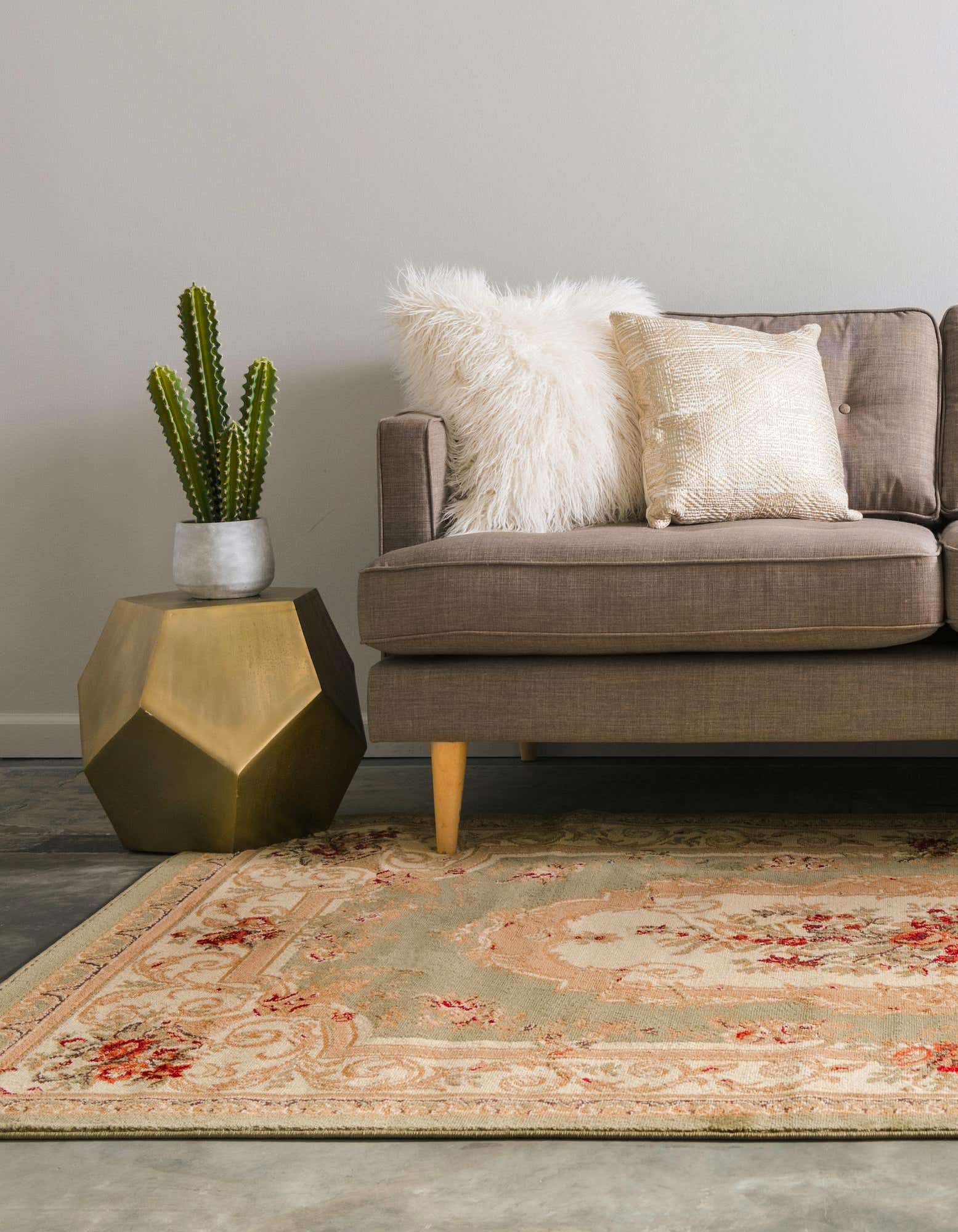 Green 7' 10 x 10' Chateau Rug | Rugs.com