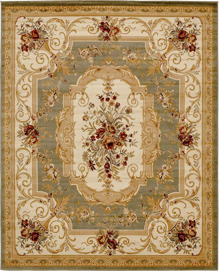 Green 7' 10 x 10' Chateau Rug | Rugs.com