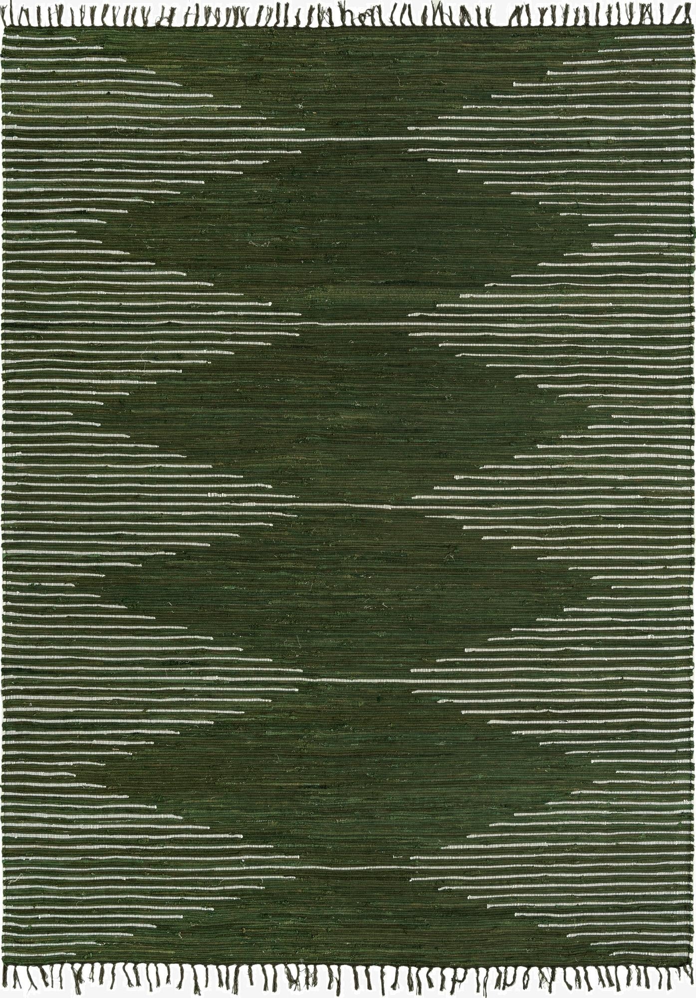 Primary image  9' x 12'  Hand Woven Chindi Cotton Rug