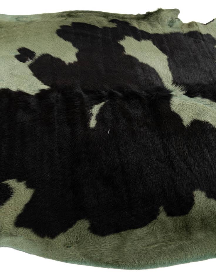Detail image of  5' 4 x 6' Cowhide Leather Rug