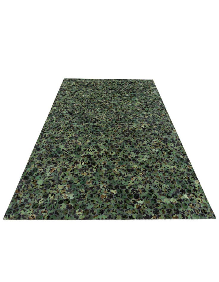 Detail image of  5' 1 x 8' Cowhide Stocks Rug