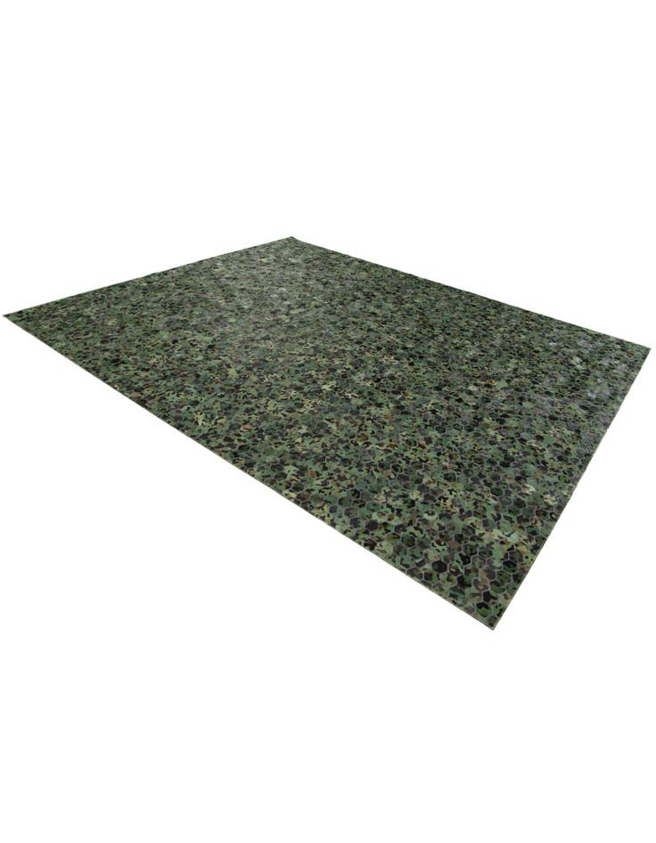 Detail image of  8' x 9' 9 Cowhide Stocks Rug