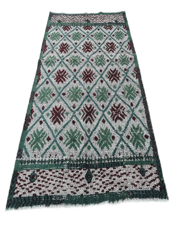 Detail image of  4' 10 x 6' 11  Hand Knotted Darya Wool Rug