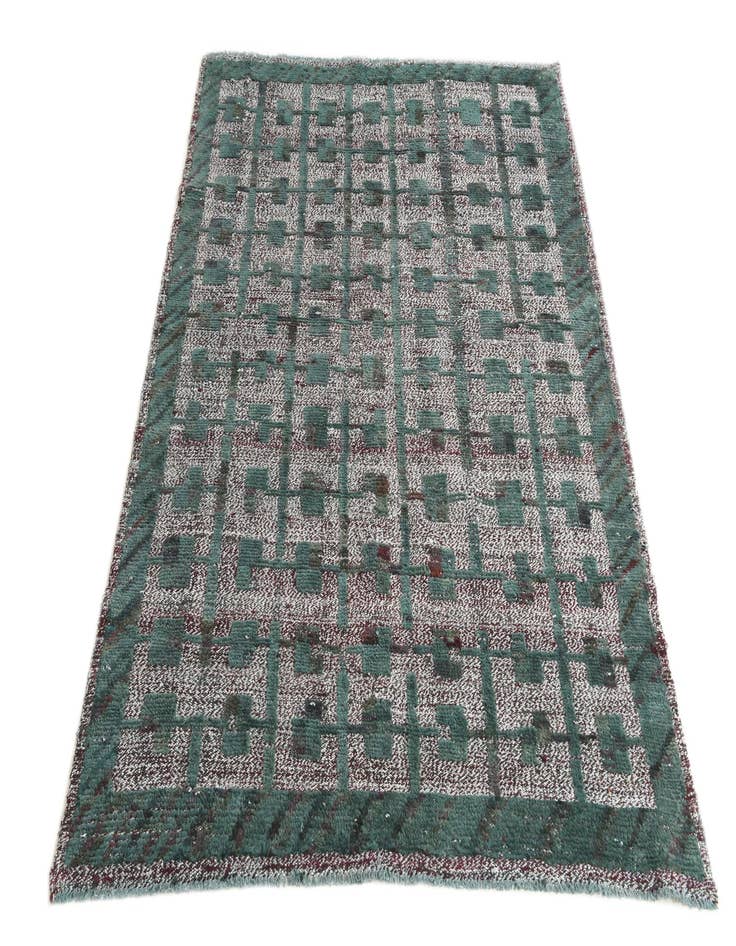 Detail image of  5' x 6' 8  Hand Knotted Darya Wool Rug