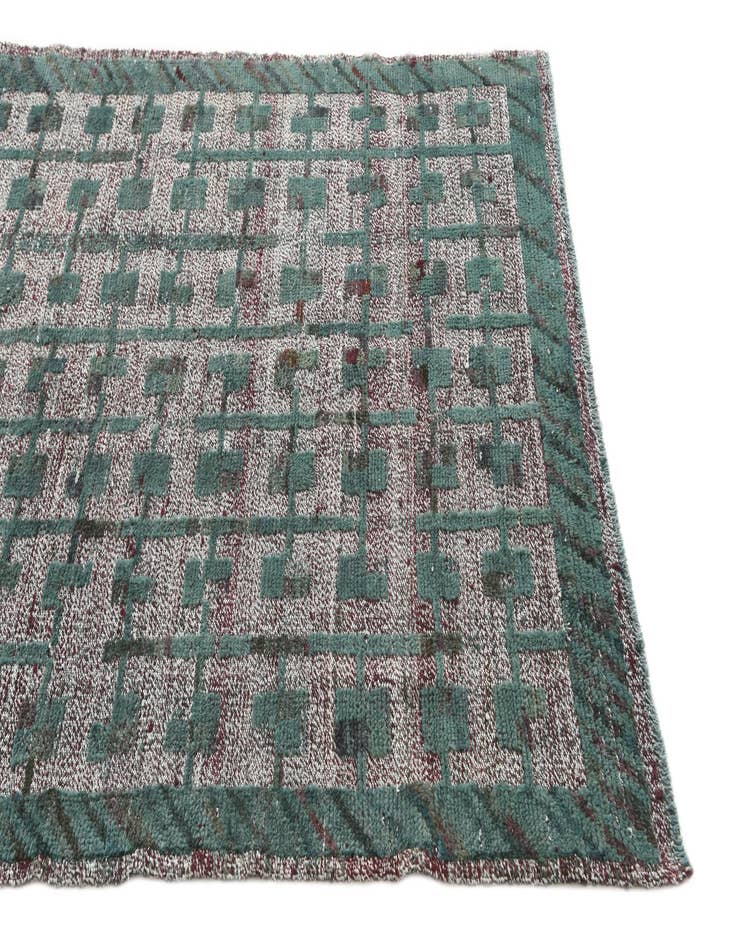 Detail image of  5' x 6' 8  Hand Knotted Darya Wool Rug