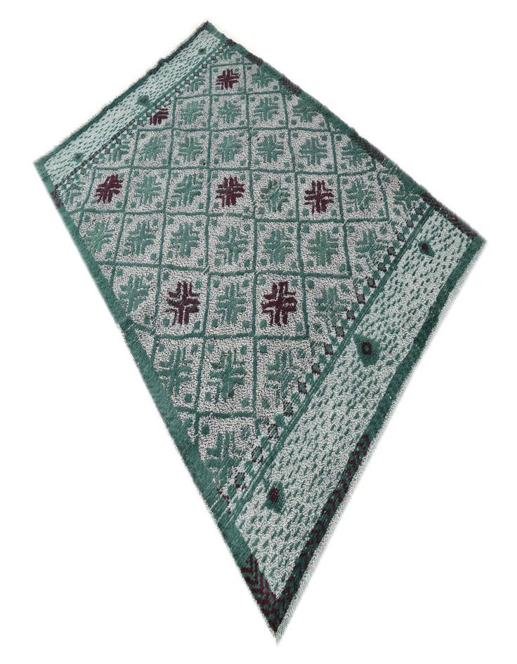 Detail image of  5' 5 x 8' 1  Hand Knotted Darya Wool Rug