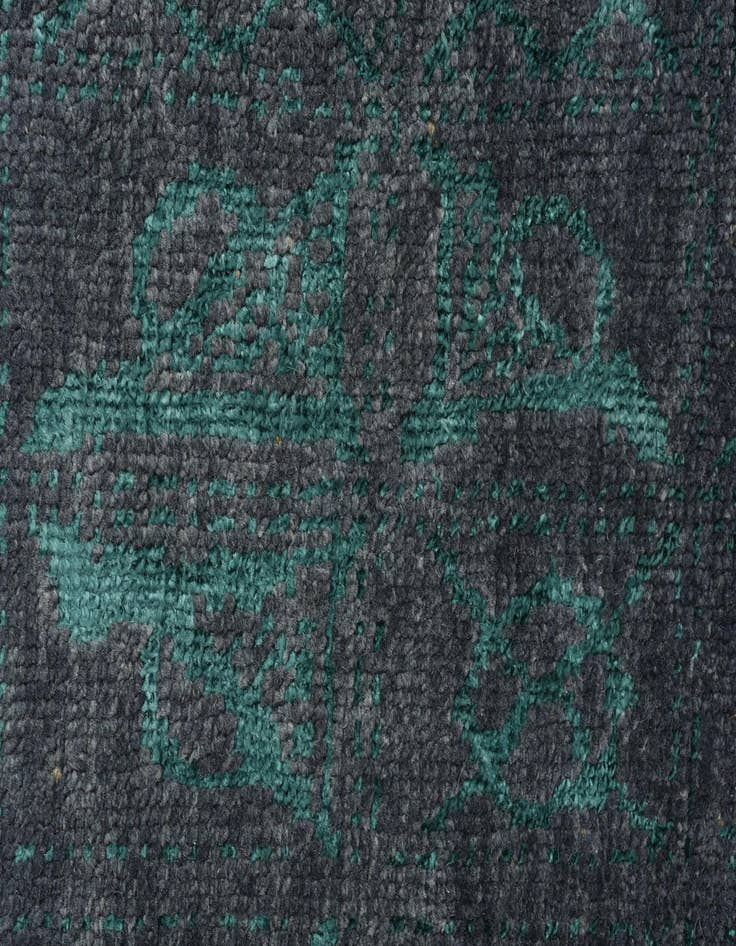 Detail image of  5' 10 x 9'  Hand Knotted Darya Rug