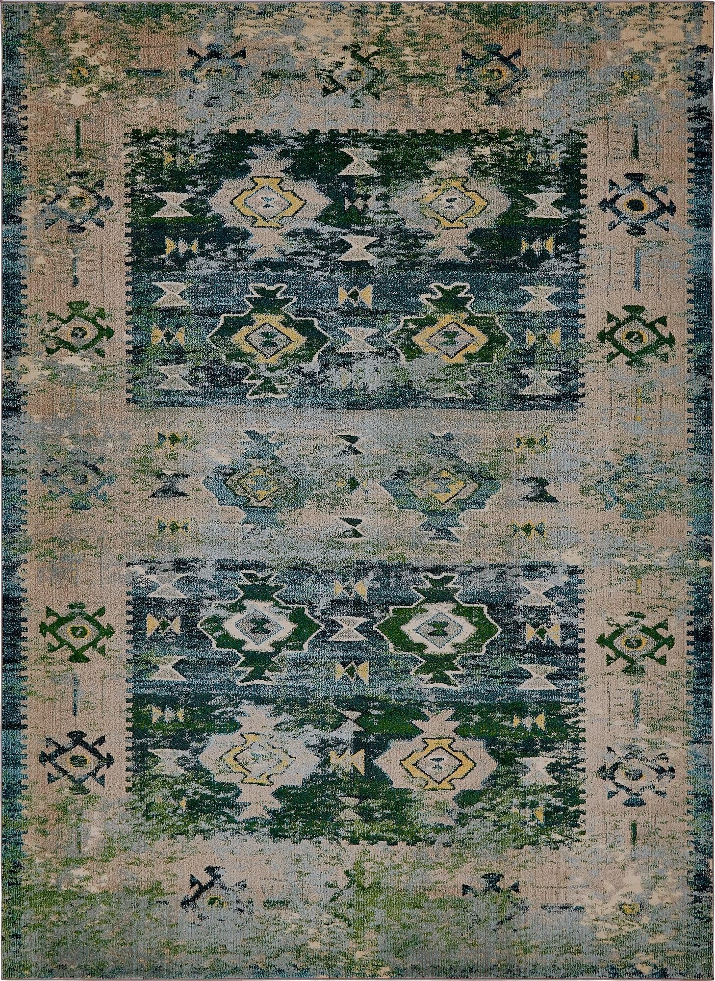  9' x 12' 2  Washable El Paso Rug