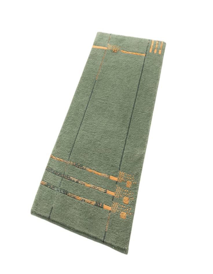 Detail image of  2' 5 x 4' 8  Hand Knotted Gabbeh Rug