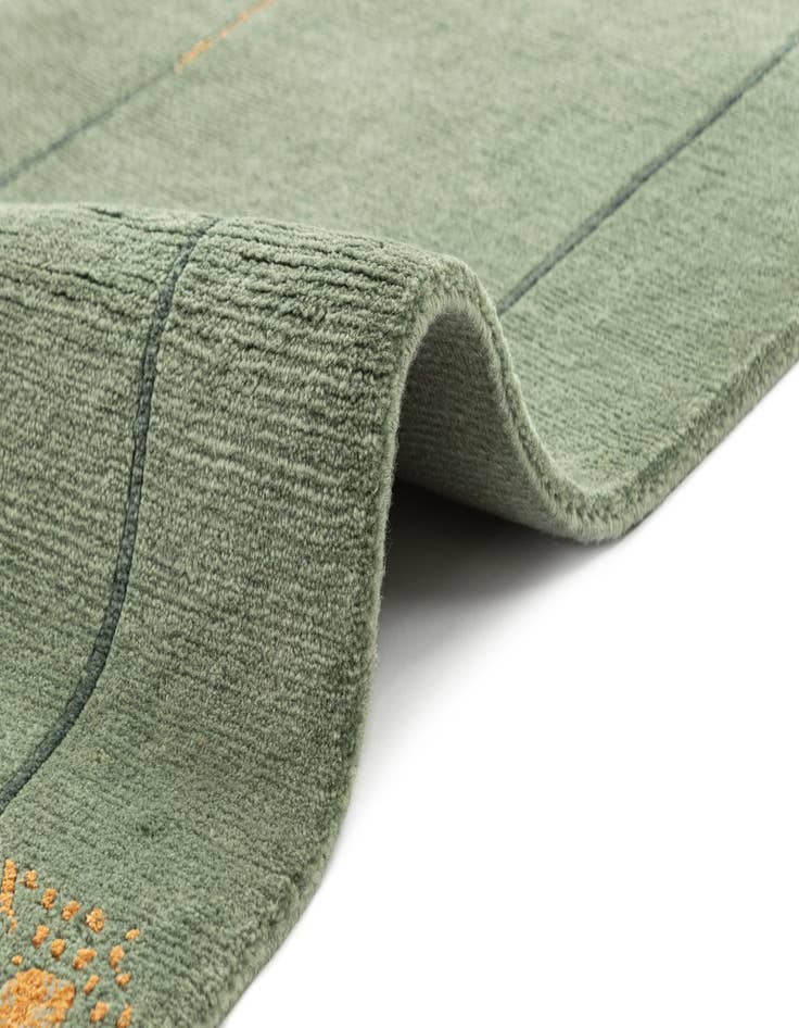 Detail image of  2' 5 x 4' 8  Hand Knotted Gabbeh Rug