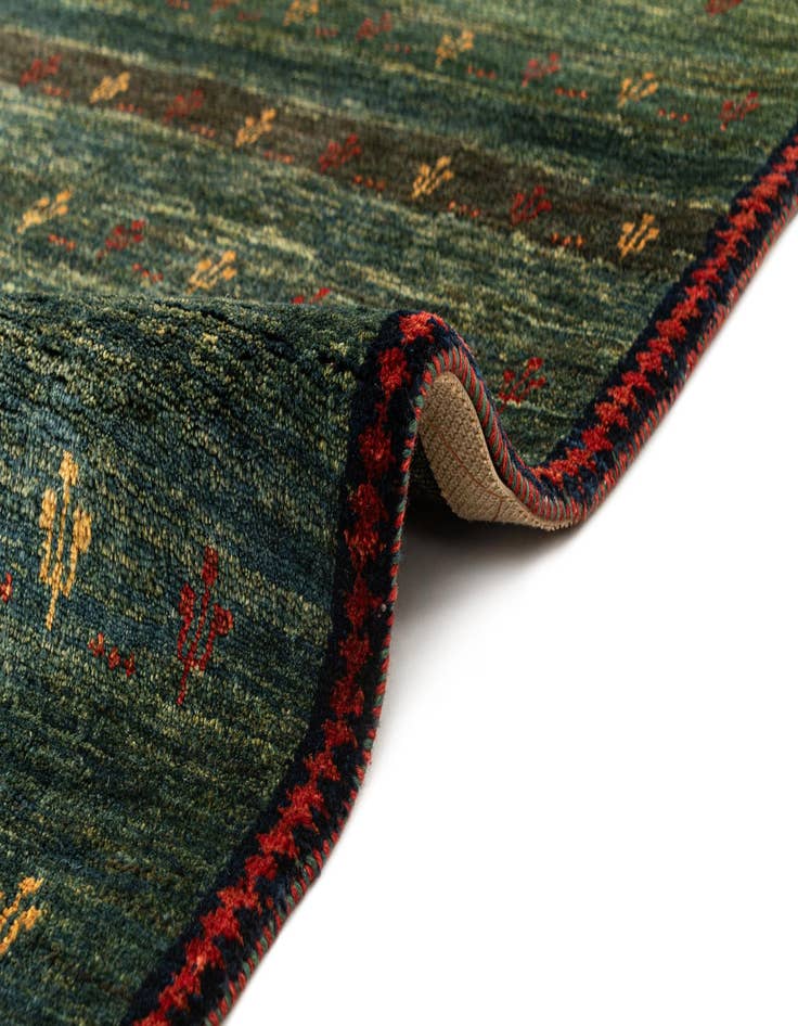 Detail image of  2' 10 x 3' 11 Gabbeh Rug