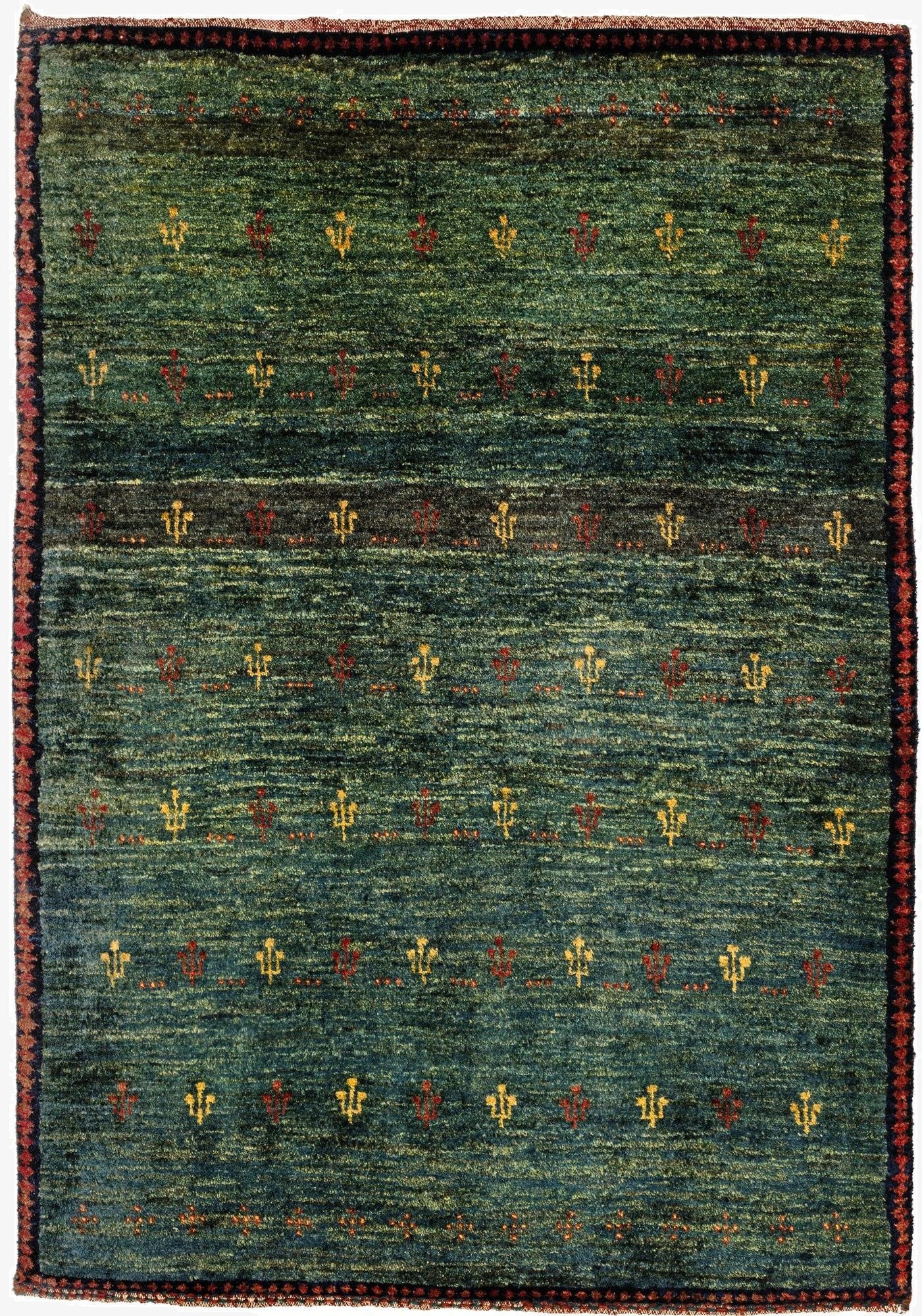  2' 10 x 3' 11 Gabbeh Rug