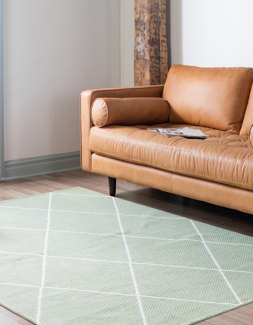 Green 6' 4 x 9' Georgia Rug | Rugs.com