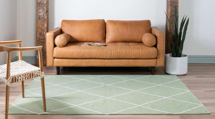 Green 8' 5 x 11' 4 Georgia Rug | Rugs.com
