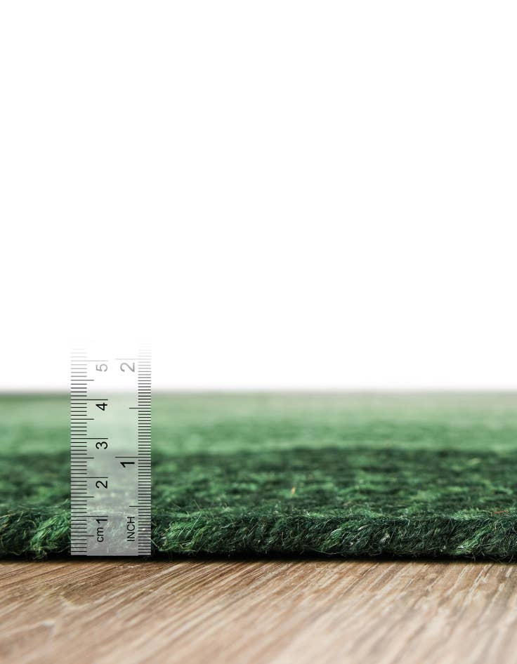 Detail image of  4' 1 x 6' 1  Hand Hand Braided Wool Rug