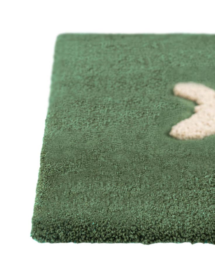 Detail image of  5' 1 x 8' Handtufted Wool Rug