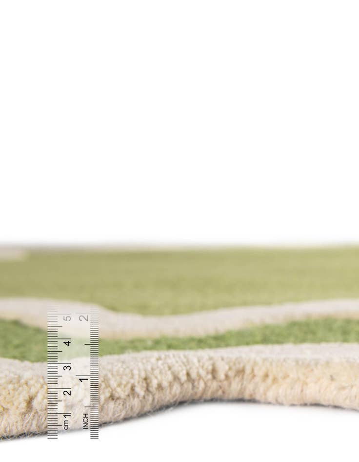 Detail image of  7' 10 x 10' Happy Rugs Wiggles Wool