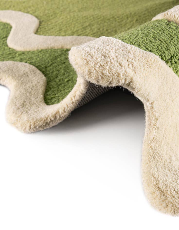 Detail image of  7' 10 x 10' Happy Rugs Wiggles Wool