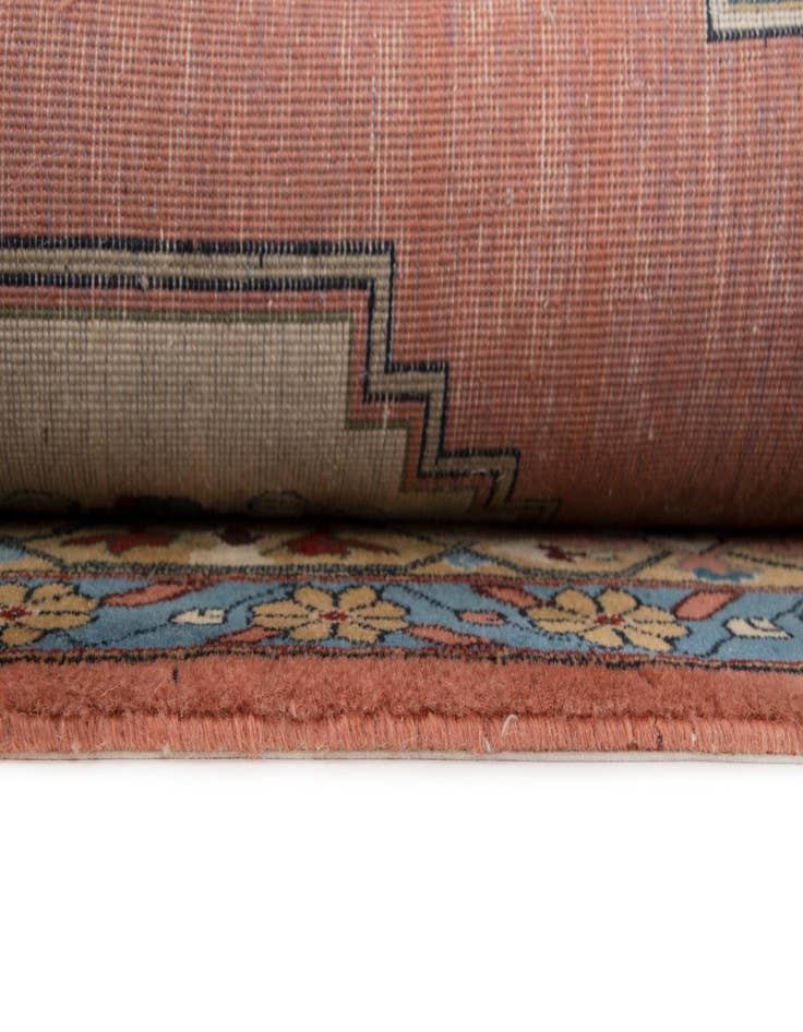 Detail image of 8' x 9' Hand Knotted Indo Tabriz Wool Rug