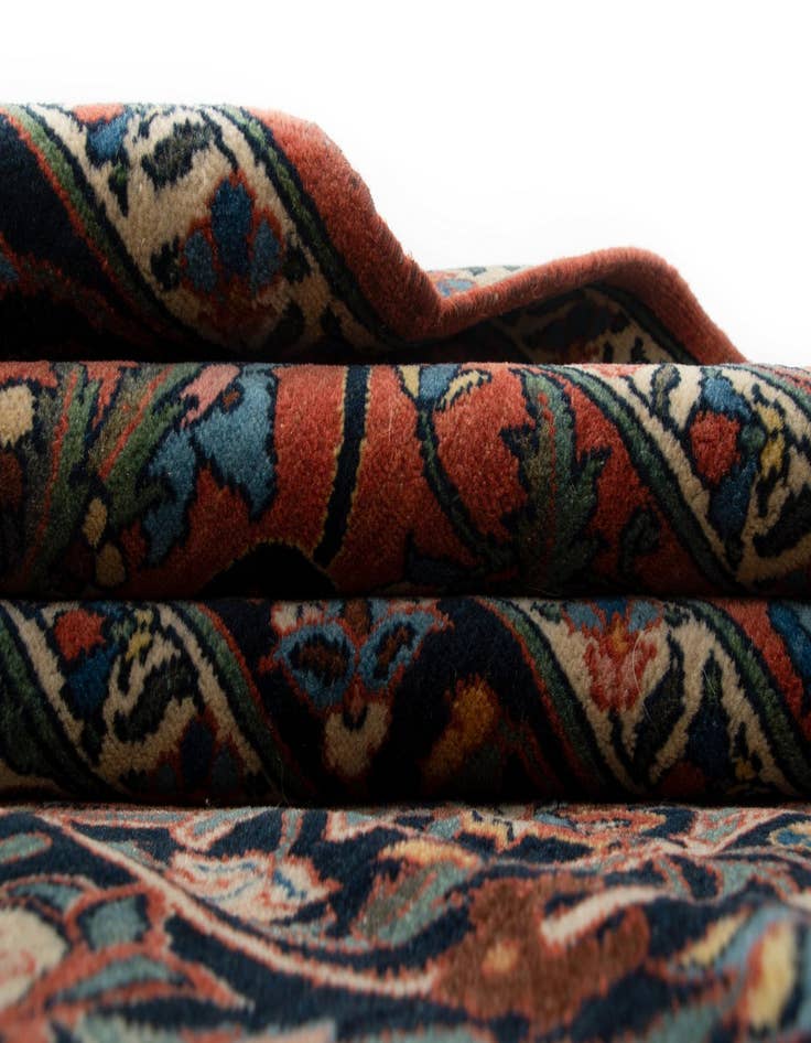 Detail image of  10' 8 x 14' 11 Isfahan Wool Rug