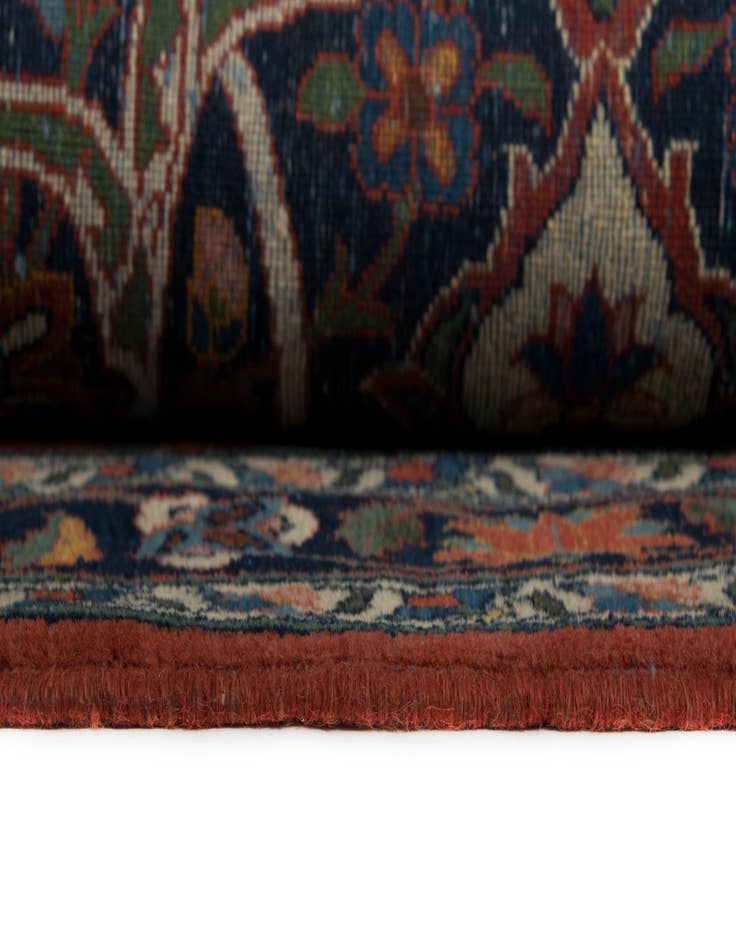 Detail image of  10' 8 x 14' 11 Isfahan Wool Rug